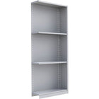 Metalware RK314 Boltless Shelving Unit, 4-Shelves, 36" x 12" x 88", Light Grey-Adjustable shelving system that provides high strength, yet economical storage capacity for your needs