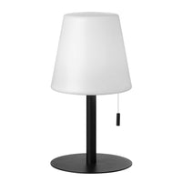 Dainolite Tinsley Contemporary Table Lamp - Matte Black with Color Changing - 2.5 W-Can be used for both Indoor and Outdoor Use