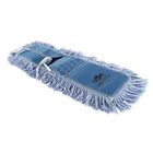 Globe Pro-Stat Dust Mop Head, Blue Tie-On, 24" x 5", 24 Pack (3101)-Pro-Stat Uses Electrostatic Properties to Attract and Hold Dust Particles