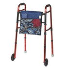Bios Living Double-Sided Quilted Walker Bag-Stylish cotton bag has pockets in the front and back