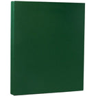 JAM Paper Matte Cardstock, 8.5" x 11", 130 lb, Dark Green, 25 Pack (64432381)-130 lb paper weight