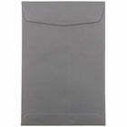 JAM Paper 6" x 9" Open End Catalog Envelopes - Dark Grey - 25 Pack -Colour: Dark Grey