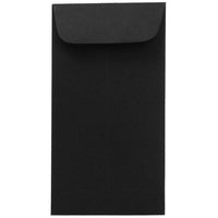 JAM Paper - Enveloppes à monnaie no 7, 3,5 x 6,5 po, noir, monnaie no 7, 3 1/2 x 6 1/2 po, 50/paquet (351027549i)-Enveloppes à monnaie