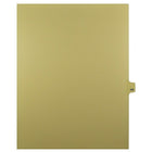 Mark Maker Legal Exhibit Index Tab Buff Single Tabs, 1/25th Cut, Letter Size, No Holes, Number 165, 25 Pack-Buff Single Tabs, 1/25th Cut