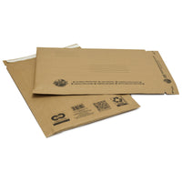 Earth Hugger Paper Protective Mailer - Size #5 - Brown - 15.5" x 9.875" - 20 Pack-All paper construction - Plastic Free