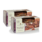 Grandma Wild's Rich Brandy Fruit Cake - 350g - 2 Pack-Premium Ingredients: Grandma Wild's uses only the finest, hand-selected ingredients to create fruitcakes. Plump, juicy fruits like raisins, sultanas, currants, and candied citrus peel are blended with almonds and cherries, making each bite bursting with rich flavours and textures.