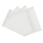 JAM Paper A7 Invitation Envelopes, 5.25 x 7.25, Clear Translucent Vellum, 100 Pack (2851295g)-Closure: Gum