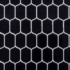 CTG – Carreaux muraux à motif ovale, noir, 6 pièces-Matériau : PVC durable, imperméable et résistant à la moisissure