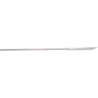 Gray Tools Wrecking Bar 1" Shank X 60" Long, Nickel Plated Finish-Shank size (inches): 1"