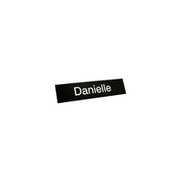 Sterling Custom Plastic Engraved Name Badges-Most economical plate option.