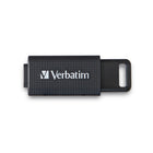 Verbatim 64GB USB 3.2 Gen 1 Flash Drive - Black-USB Type-C