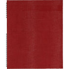 Blueline Notepro Hardcover Notebook, 10-3/4" x 8-1/2", Red Lizard-Like, 150 Pages-The durability of a hardcover plus the flexibility of a wirebound book