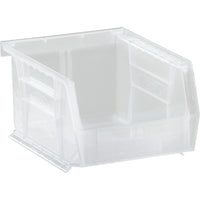 Clear-view Stack & Hang Bins, Capacity, 10 Lbs., Cf737, 36 Pack-Material - FDA approved polypropylene