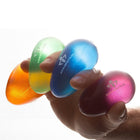 Impacto Eggsercizer Single Plum Firm-Molded in the shape of an egg to fit the natural contours of the hand; can be heated to provide additional relief for arthritic and injured hands.