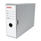Staples Binding Case - Invoice #6 - 10-1/4" x 3-1/2" x 9"-Ideal for storing important loose papers (invoices, bills of lading, forms, letters, etc)