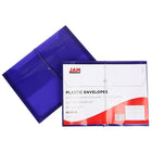 JAM Paper Plastic Envelopes with 2.63 Expansion, Elastic Closure, Letter Booklet, 9.75 x 13, Purple Poly, 12 Pack (218E25pug)-4