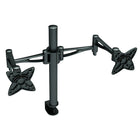 TygerClaw Dual-Arm Desk Mount for 10" - 23" Display, 18.1" x 30.7" x 5.9", Black-Medium size desk mount