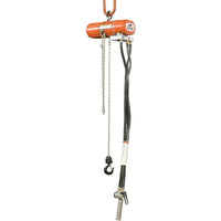 CM Industries Shopair Chain Hoist, 10' Lift, 1000 Lbs. (0.5 Tons), 11 FPM (2183)-Capacity: 1000 lbs. (0.5 tons)