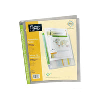 Filemode Presentation Binder, Clear, 1.5" Ring, 6 Pack-Colour: Clear