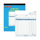 Staples Bilingual Invoice Book - Duplicates - Carbonless - Staple Bound - 8" x 10"-Formalizes requests for payment detailing price, taxes and conditions of payment