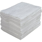 Zenith Safety Laminated (SMS) Sorbent Pads, Oil Only, Heavy, 15" L x 17" W, 100 Pack-Three layer spun bonded/melt blown/spun bonded finish (SMS)