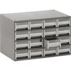 Modular Parts Cabinets, Cabinet, Drawer Dimension W" X D" X H", 4 X 10 9/16 X 2 1/8-No. of Drawers - 16