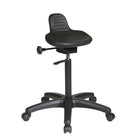 Nicer Furniture Saddle Seat Stool with Seat Angle Adjustment and Dual Wheel Carp-Seat Angle Adjustment