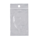 SPC Reclosable Poly Bag with Hang Hole - 2 Mil - 2" x 5" - 1000 Pack-Reclosable bag