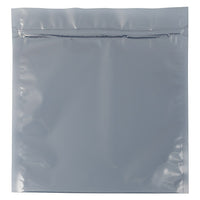 JAM Paper Foil Envelopes with Zip Lock Closure, 8.5 x 8.5, Clear Foil, 25 Pack (3008D8DG4906)-Material: Plastic Foil