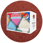 Sandtastik Classic Coloured Sand, 10 lb (4.5 kg) Box, Cranberry-Fine grain with natural sparkle throughout