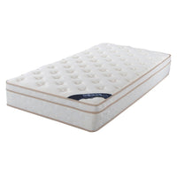 Brassex 10.5'' Euro Top Twin Mattress with Pocket Coil-Euro top