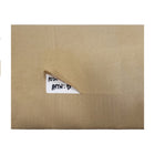 Labelcraft Products Permanent Block Out Label - 4" x 6" - Natural Kraft - 500 Labels-Label size: 4"W x 6"H, Colour: Brown Kraft
