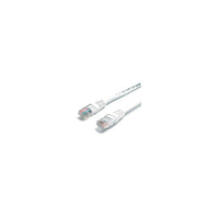 StarTech C6PATCH4WH 4' Cat 6 Molded Patch Cable, White-Dual RJ-45 Male connectors ensure seamless connectivity