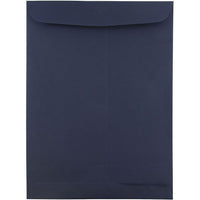 JAM Paper 9 x 12 Open End Catalog Envelopes, Navy Blue, 100 Pack (51287431g)-Navy blue