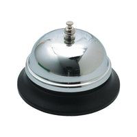 Staples Chrome-Plated Call Bell-Make sure customers and clients can always get attention