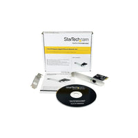 StarTech 1 Port PCI Express PCIe Gigabit Network Server Adapter NIC Card, Dual Profile-Fits into full-size or low profile/small form factor (SFF) systems, with the addition of a half-height bracket