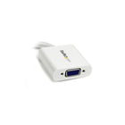 StarTech Mini DisplayPort to VGA Video Adapter Converter, White-Simple to use, small form factor converter makes Mini DisplayPort backward compatible with your existing VGA display or projector