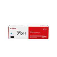 Canon 045 High-Yield Cyan Toner Cartridge-Cyan toner produces vivid, colourful documents
