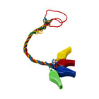 Wasip P38 Emergency Whistle - Plastic - Assorted Colours-Emergency distress signal