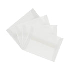 JAM Paper A6 Invitation Envelopes, 4.75 x 6.5, Clear Translucent Vellum, 250 Pack (13756H)-Envelope Size: 4.75" x 6.5"