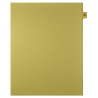 Mark Maker Legal Exhibit Index Tab Buff Single Tabs, 1/15th Cut, Letter Size, No Holes, Number 197, 25 Pack-Buff Single Tabs, 1/15th Cut