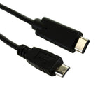 BlueDiamond USB 2.0 C Male to Mini 5 Pin Male Cable, 3 ft (80115)-New reversible Type C connector plugs in the first time, every time!