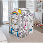 Bankers Box At Play Playhouse - 48"H x 32"W x 32"D - Unicorn-Material Type - Corrugated Paper