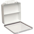 Metal First Aid Kit Containers, 9.5, 3 Pack-Dimensions W" x H" x D" - 9 1/2 x 9 1/2 x 2 9/16