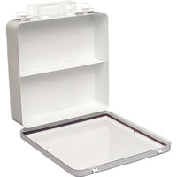 Metal First Aid Kit Containers, 9.5, 3 Pack-Dimensions W" x H" x D" - 9 1/2 x 9 1/2 x 2 9/16