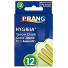 Dixon Prang Hygieia Dustless Board Chalk, Yellow, 432 Pack-Free of foreign materials that work their way into the board surface causing scratching, streaking and pitting.