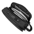 Bugatti The Associate 15.6" Briefcase - Black-Back zipper pocket with hidden trolley pass-through