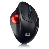 Adesso iMouse T30 Wireless Programmable Ergonomic Trackball Mouse-Wireless Technology
