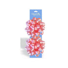 Millbrook Studios 4" Confetti Bows, Pink, 12 Pack (00384)-Pink