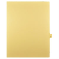Mark Maker Legal Tabs - Letter Size - Buff - 1/25th cut - 25 tabs per package - 5 packages Pack - Number 166-Buff Single Tabs